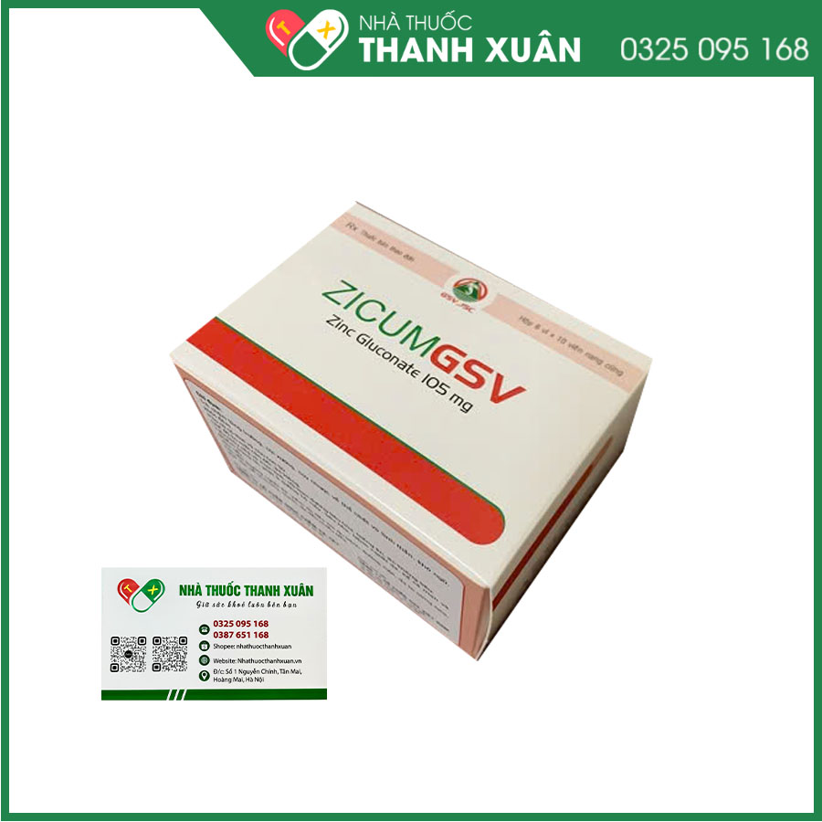 Thuốc Zicumgsv điều trị rối loạn tiêu hoá, suy nhược cơ thể, các tổn thương ngoài da, tăng đề kháng đường hô hấp